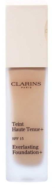 Clarins Face Make-Up Everlasting Foundation+ hosszan tartó folyékony make-up SPF 15 árnyalat 112,5 Caramel  30 ml