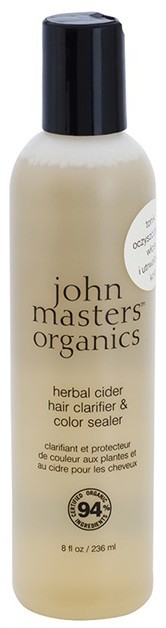 John Masters Organics Herbal Cider tisztító hajfesték fixáló ápolás  236 ml