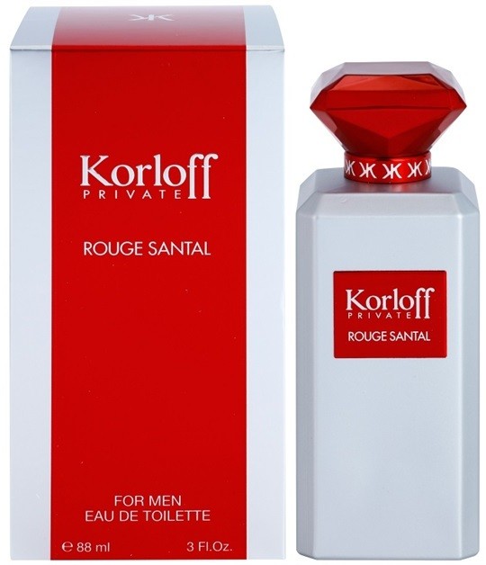 Korloff Korloff Private Rouge Santal eau de toilette unisex 88 ml