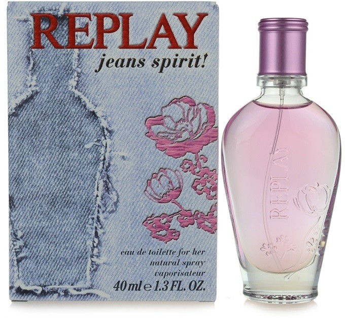 Replay Jeans Spirit! For Her eau de toilette nőknek 40 ml