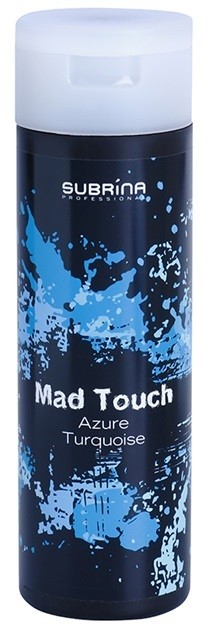 Subrina Professional Mad Touch Intenzív hajszín ammónia és előhívószer nélkül  Azoure Tourquise 200 ml