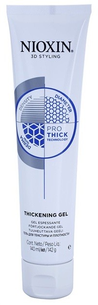Nioxin 3D Styling Pro Thick hajzselé a formáért és a fixálásért  140 ml