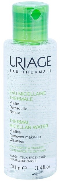 Uriage Eau Micellaire Thermale micelláris tisztító víz kombinált és zsíros bőrre  100 ml