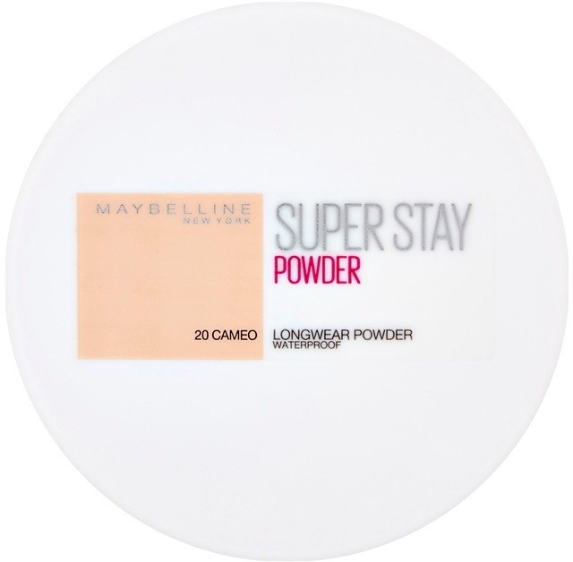 Maybelline SuperStay 24H Long-Lasting vízálló púder árnyalat 20 Cameo 9 g