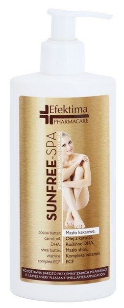 Efektima PharmaCare SunFree-SPA önbarnító balzsam testre  200 ml