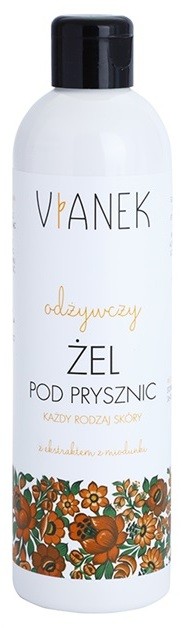 Vianek Nutritious tusfürdő gél tápláló hatással orvosi tüdőfű kivonattal  300 ml