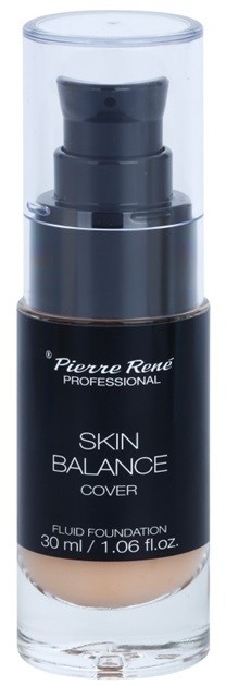 Pierre René Face Skin Balance vízzel lemosható make-up folyadék a hosszan tartó hatásért árnyalat 23 Nude 30 ml