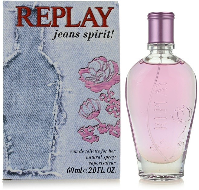 Replay Jeans Spirit! For Her eau de toilette nőknek 60 ml