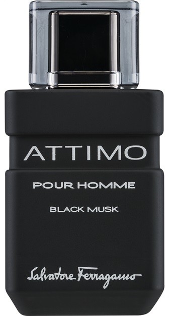 Salvatore Ferragamo Attimo Black Musk eau de toilette férfiaknak 100 ml