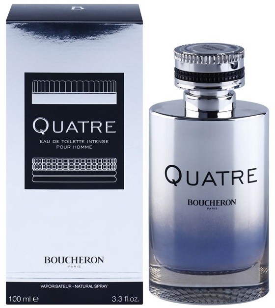 Boucheron Quatre Intense eau de toilette férfiaknak 100 ml