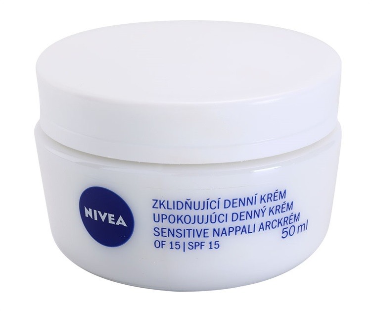 Nivea Face nyugtató nappali krém az érzékeny arcbőrre  50 ml