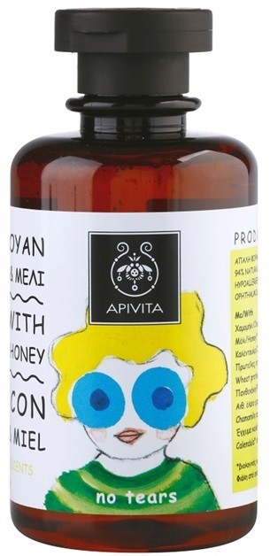 Apivita Kids Chamomile & Honey nyugtató sampon gyermekeknek  250 ml