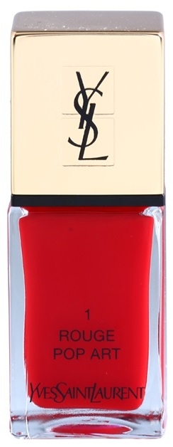 Yves Saint Laurent La Laque Couture körömlakk árnyalat 01 Rouge Pop Art 10 ml