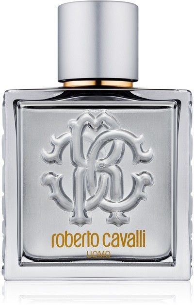 Roberto Cavalli Uomo Silver Essence eau de toilette férfiaknak 100 ml