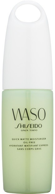 Shiseido Waso Quick Matte Moisturizer mattító gél hidratáló hatással nem tartalmaz olajat  75 ml