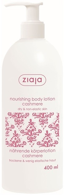 Ziaja Cashmere tápláló testápoló krém száraz bőrre  400 ml