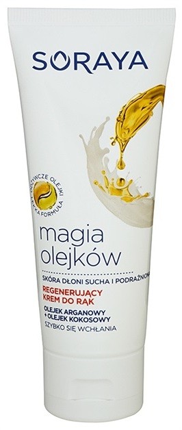 Soraya Magic Oils kézkrém regeneráló hatással  75 ml