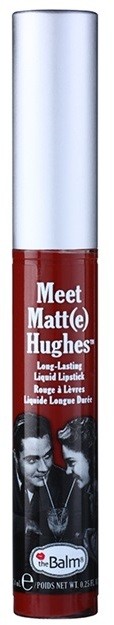 theBalm Meet Matt(e) Hughes hosszantartó folyékony rúzs árnyalat Trustworthy 7,4 ml