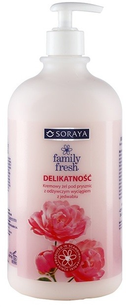 Soraya Family Fresh krémtusfürdő selyek kivonatokkal  1000 ml