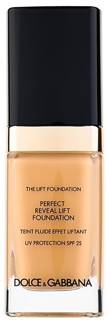 Dolce & Gabbana The Foundation The Lift Foundation make-up liftinges hatással SPF 25 árnyalat Natural Glow 100 30 ml