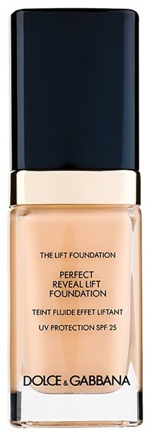 Dolce & Gabbana The Foundation The Lift Foundation make-up liftinges hatással SPF 25 árnyalat Creamy 80 30 ml