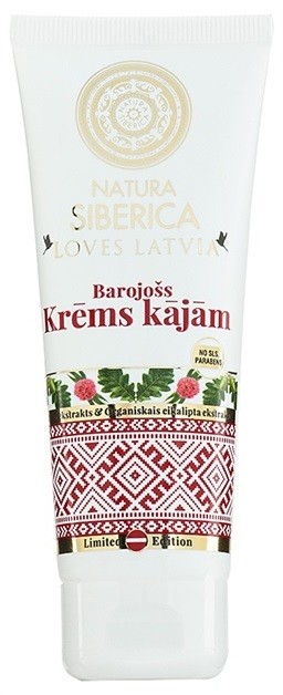 Natura Siberica Loves Latvia tápláló krém lábakra  75 ml