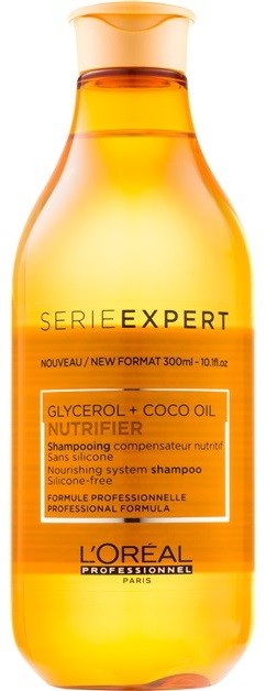 L’Oréal Professionnel Série Expert Nutrifier tápláló sampon kókuszolajjal szilikonmentes  300 ml