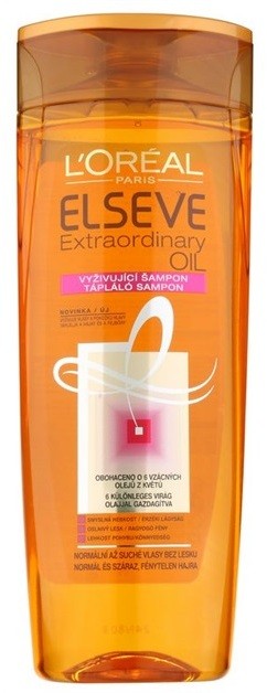 L’Oréal Paris Elseve Extraordinary Oil tápláló sampon száraz hajra  400 ml