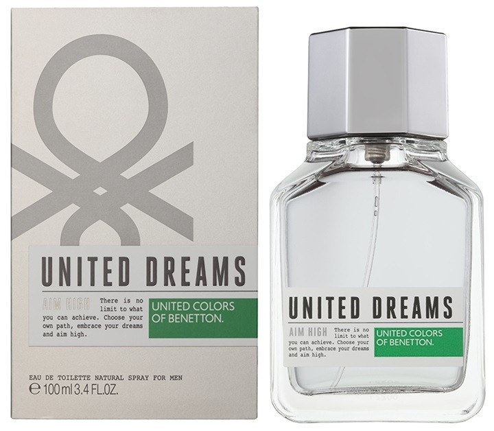 Benetton United Dream Aim High eau de toilette férfiaknak 100 ml