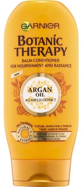 Garnier Botanic Therapy Argan Oil tápláló kondícionáló normál, fakó hajra parabénmentes