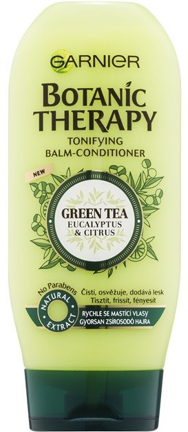 Garnier Botanic Therapy Green Tea balzsam zsíros hajra parabénmentes  200 ml