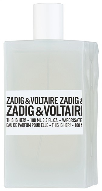 Zadig & Voltaire This Is Her! eau de parfum nőknek 100 ml