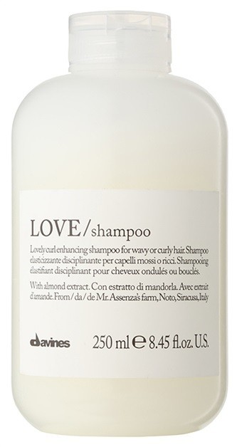 Davines Love Almond sampon hullámos hajra  250 ml