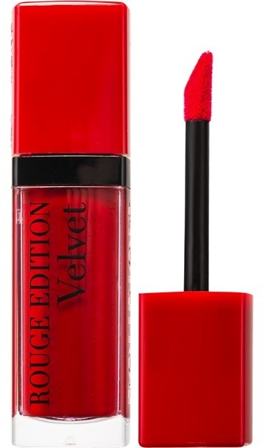 Bourjois Rouge Edition Velvet folyékony rúzs matt hatással árnyalat 15 Red-volution 7,7 ml