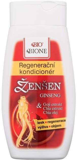 Bione Cosmetics Ginseng Goji + Chia regeneráló kondicionáló  260 ml