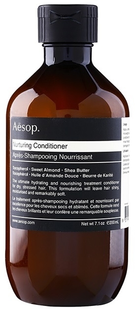 Aésop Hair Nurturing tápláló kondícionáló száraz, sérült, vegyileg kezelt hajra  200 ml