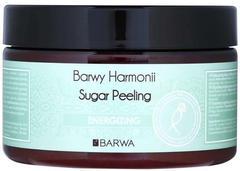 Barwa Harmony Energizing cukros peeling regeneráló hatással Guarama & Orange Extract 250 ml