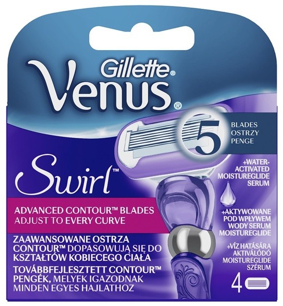 Gillette Venus Swirl tartalék pengék  4 db