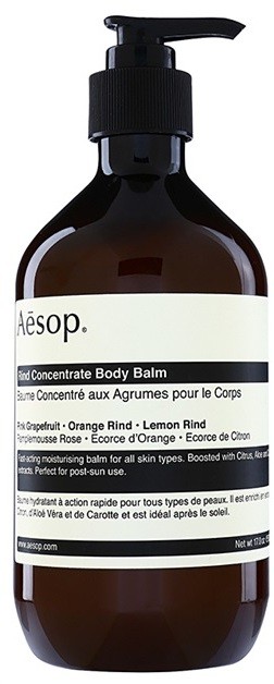 Aésop Body Rind Concentrate hidratáló testbalzsam minden bőrtípusra  500 ml