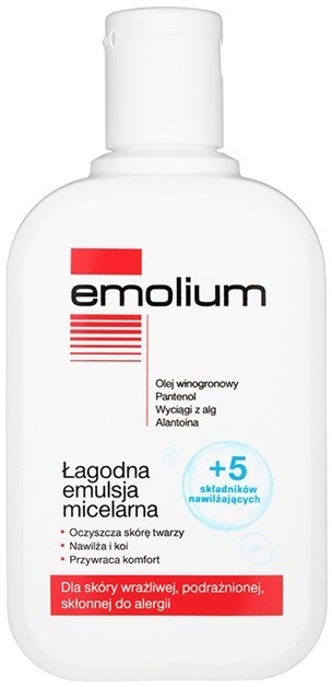 Emolium Skin Care micelláris tisztító emulzió az érzékeny és allergiás bőrre  250 ml