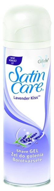 Gillette Satin Care borotválkozási gél hölgyeknek Lavender Kiss  200 ml