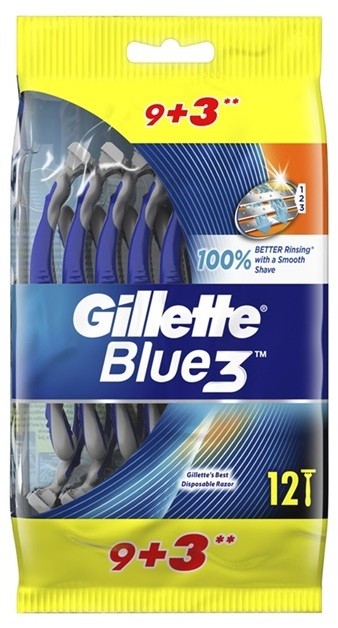 Gillette Blue 3 eldobható borotva  12 db