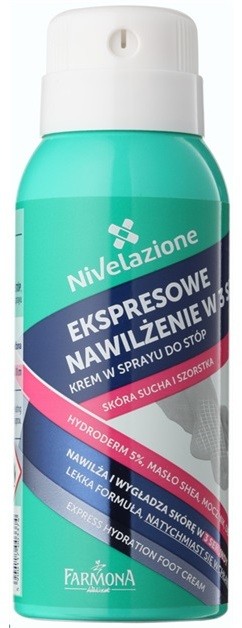 Farmona Nivelazione lábkrém spray -ben  100 ml