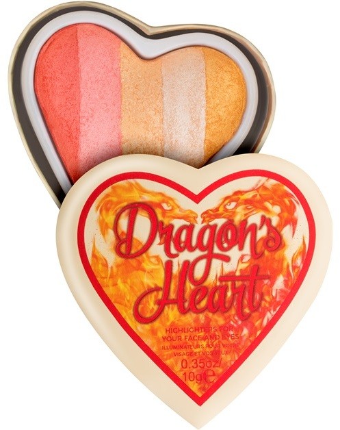 Makeup Revolution I ♥ Makeup Dragon’s Heart bőrélénkítő arcra és szemre  10 g