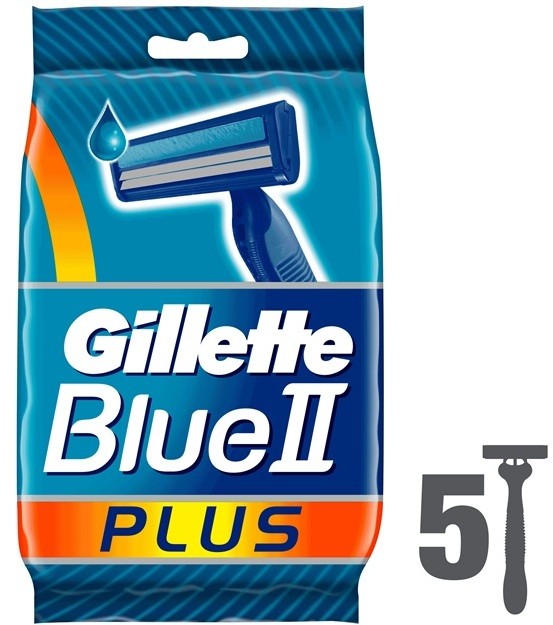 Gillette Blue II Plus eldobható borotva  5 db