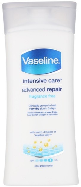 Vaseline Intesive hidratáló testápoló tej  200 ml