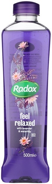 Radox Feel Restored Feel Relaxed habfürdő Lavender & Waterlilly 500 ml