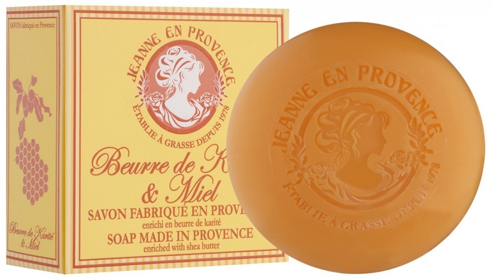 Jeanne en Provence Shea Butter & Honey luxus francia szappan  100 g