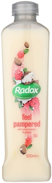 Radox Feel Luxurious Feel Pampered habfürdő Shea Butter & Ginger 500 ml