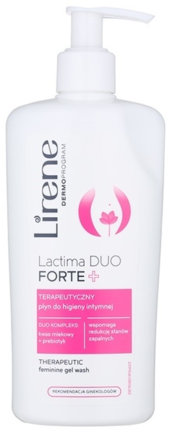 Lirene Intimate Care Forte+ gél intim higiéniára irritáció és viszketés ellen  300 ml